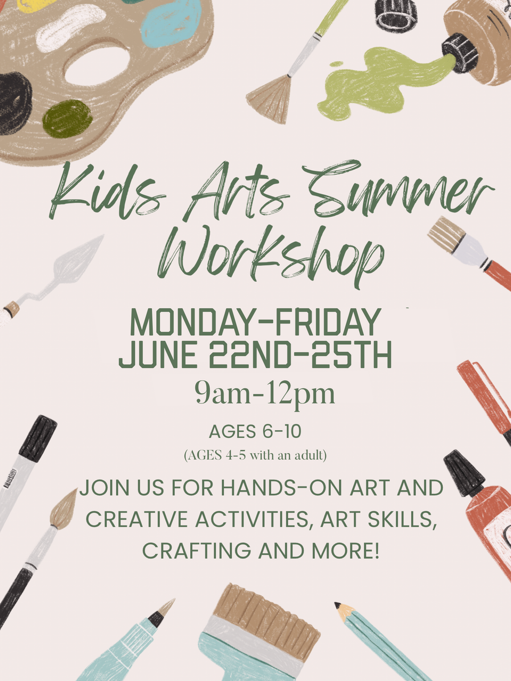 Kids Arts & Creative Workshop